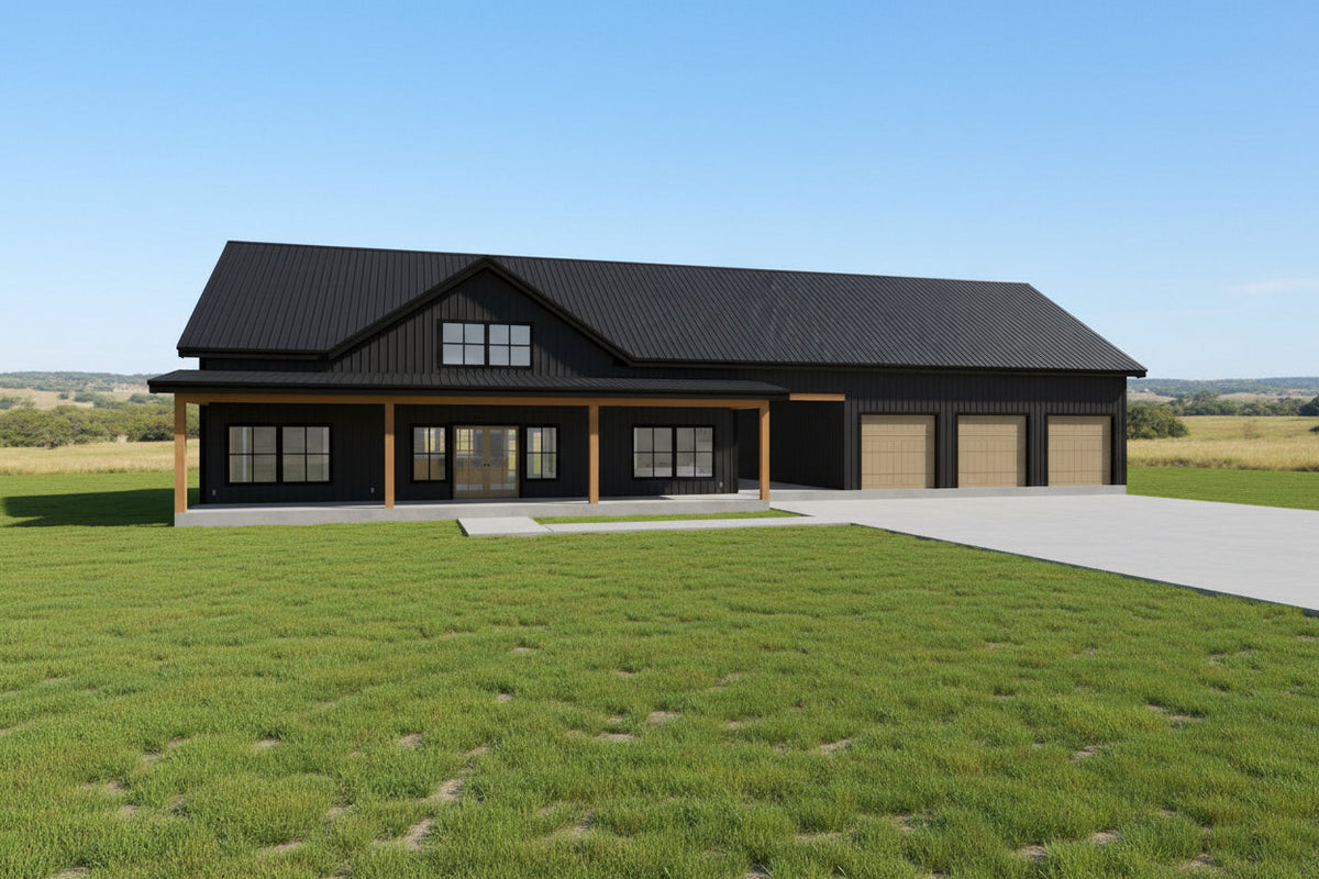 The Fowler Barndominium Plan by Buckeye Plans