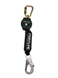 Frontline RPA061S 6' Aramid Fiber Web Single Leg SRL with Steel Snap Hook End
