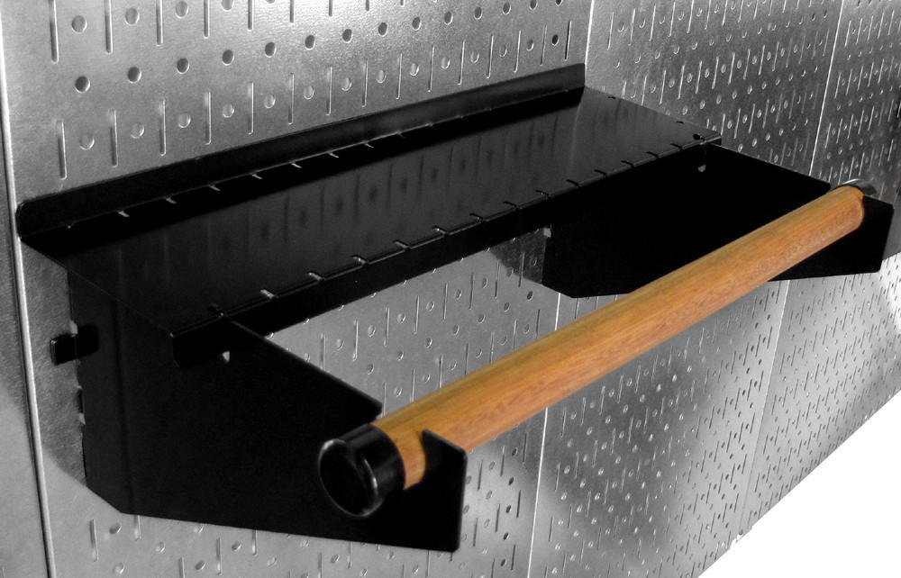 Pro-Grade Pegboard Organizer Kit - Galvanized Pegboard with Accessories