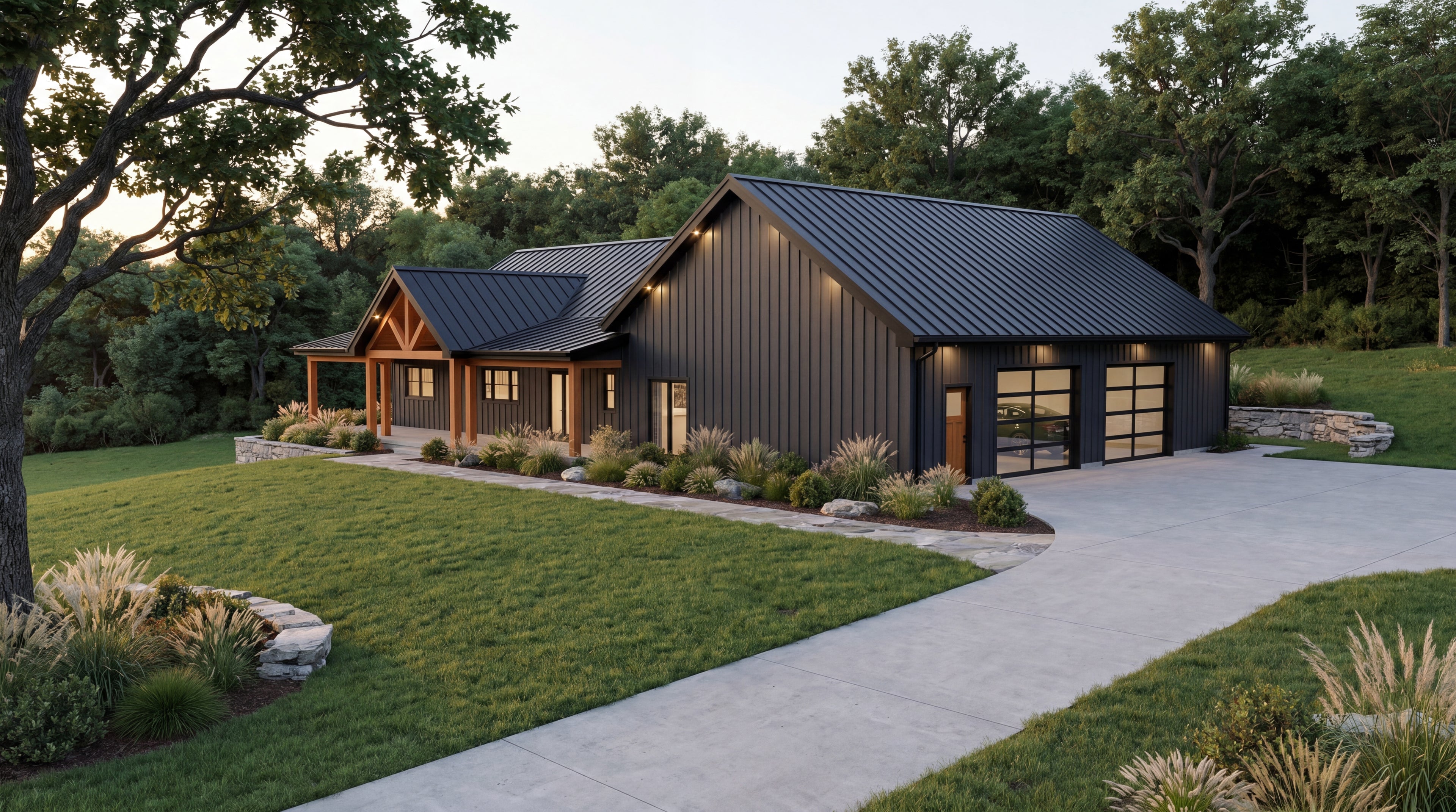 The Summit Garage House Plan