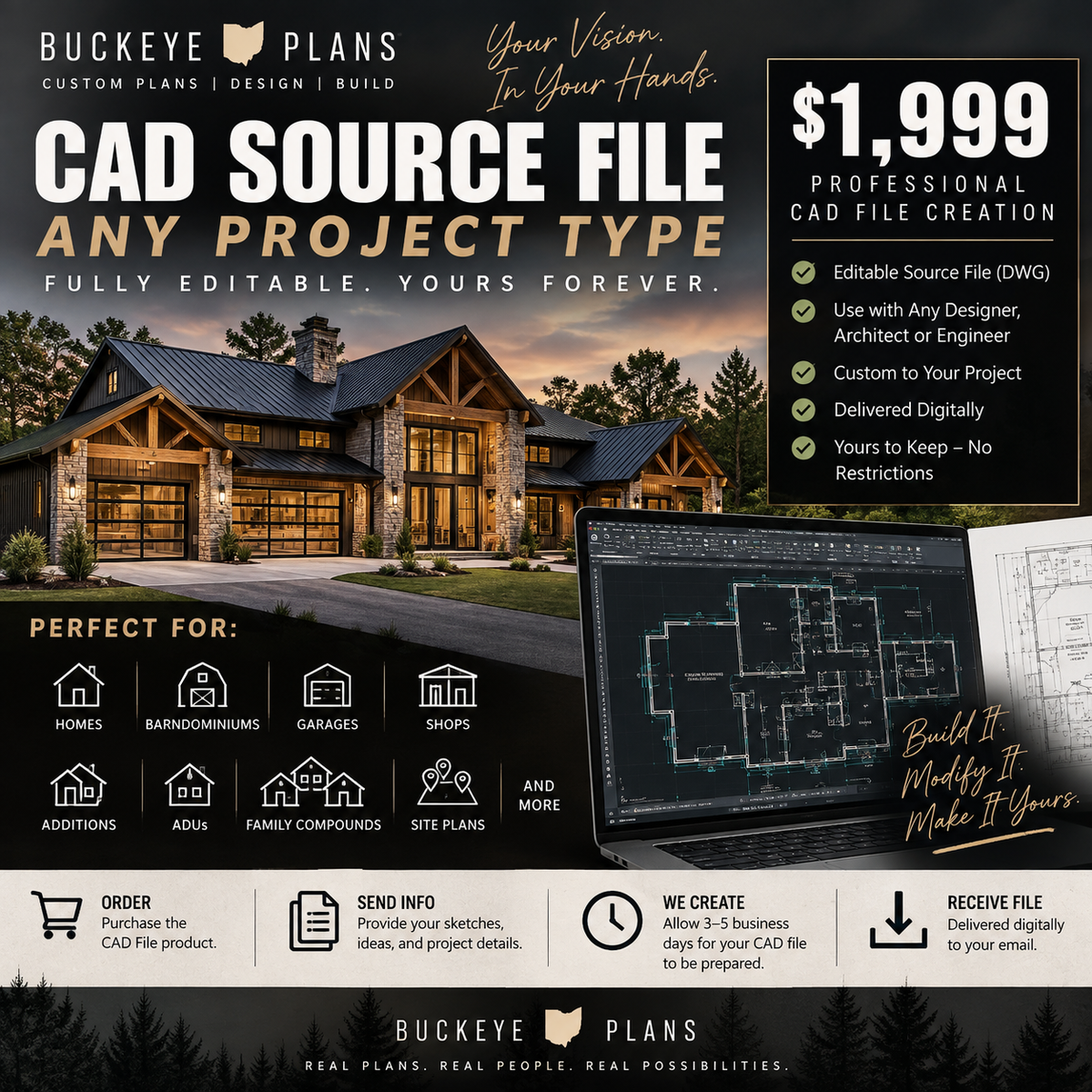 Professional CAD Source File Creation – Any Project Type