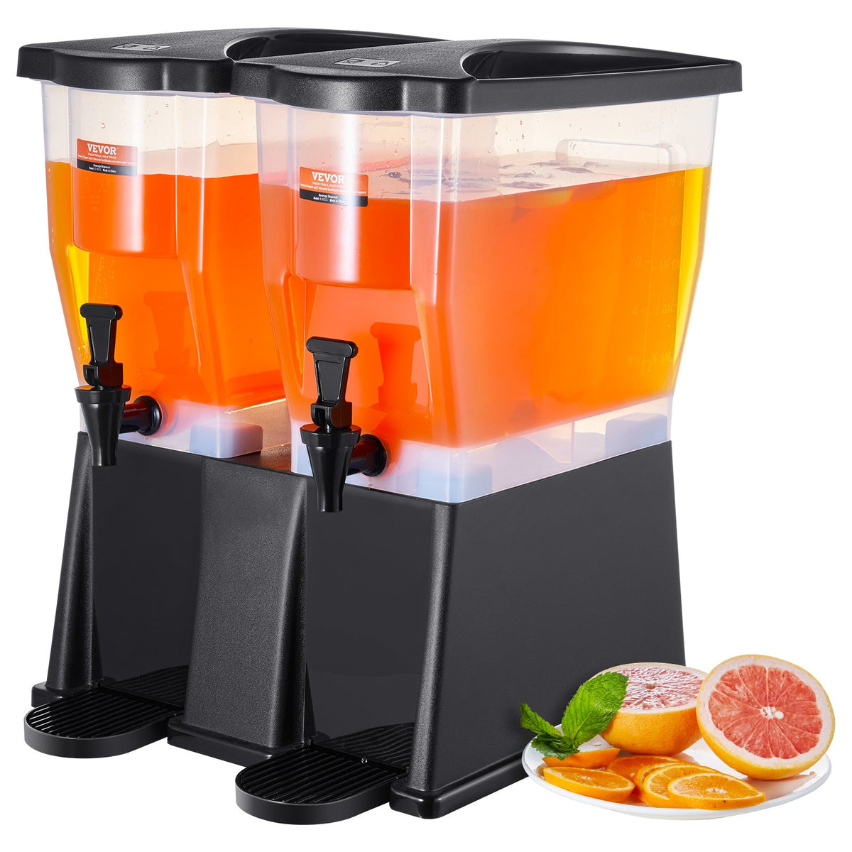 3 Gallon Beverage Dispenser w/ Stand Spigot Lid for Juice Tea Water Parties