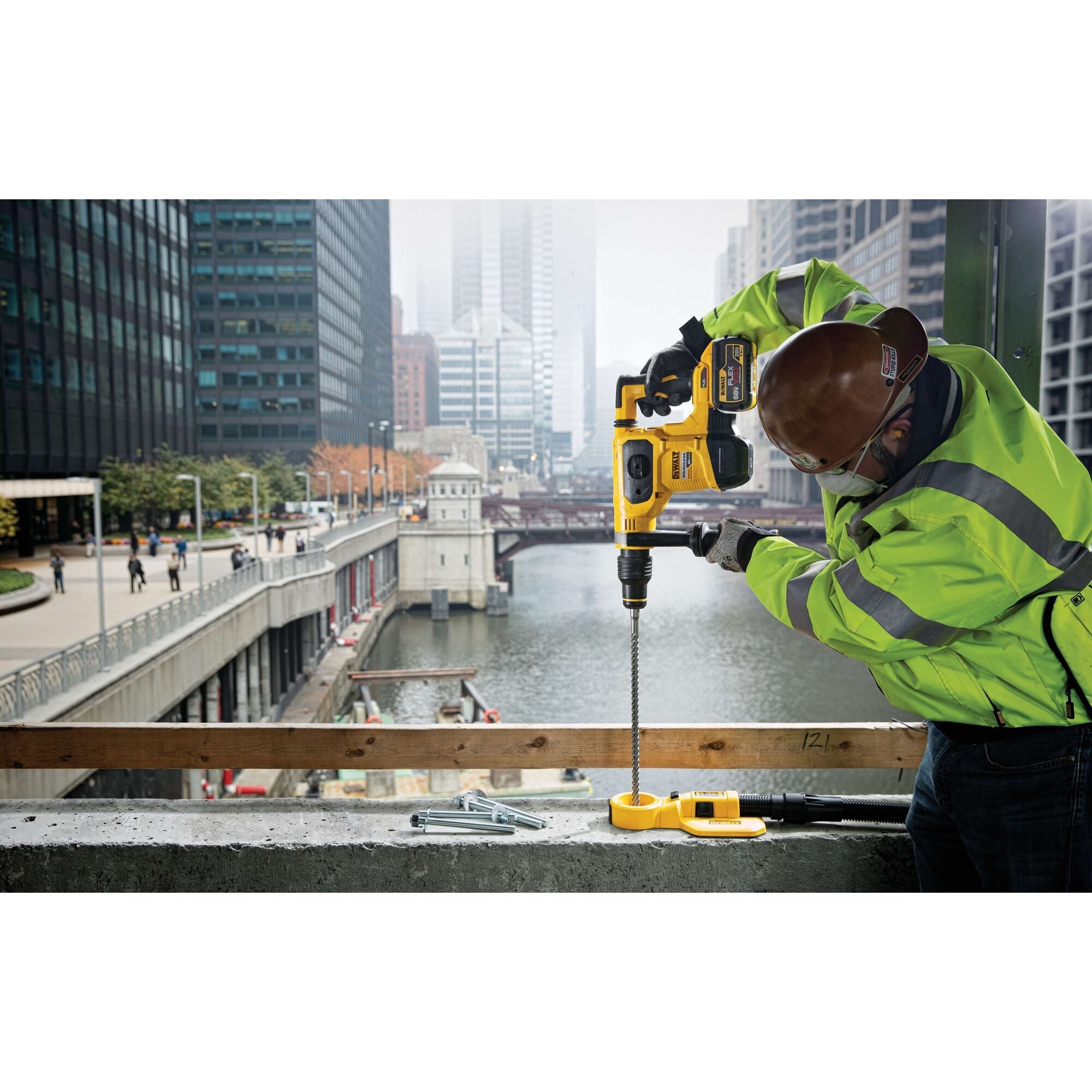 DeWalt DCH481B 60V MAX* XTREME Cordless Brushless 1-9/16 in SDS Max Rotary Hammer Drill - Tool Only