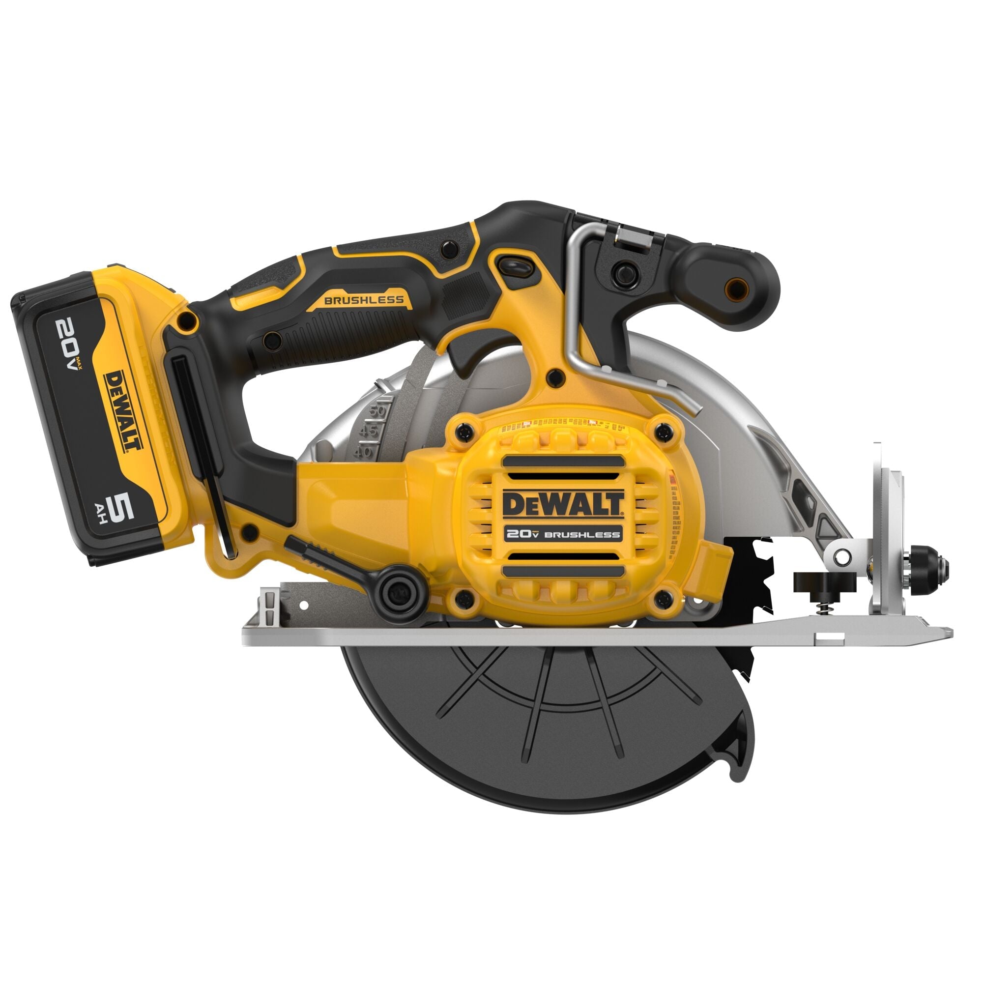 DeWalt DCS565P1 20V MAX* XR 6-1/2 in. Brushless Cordless Circular Saw Kit