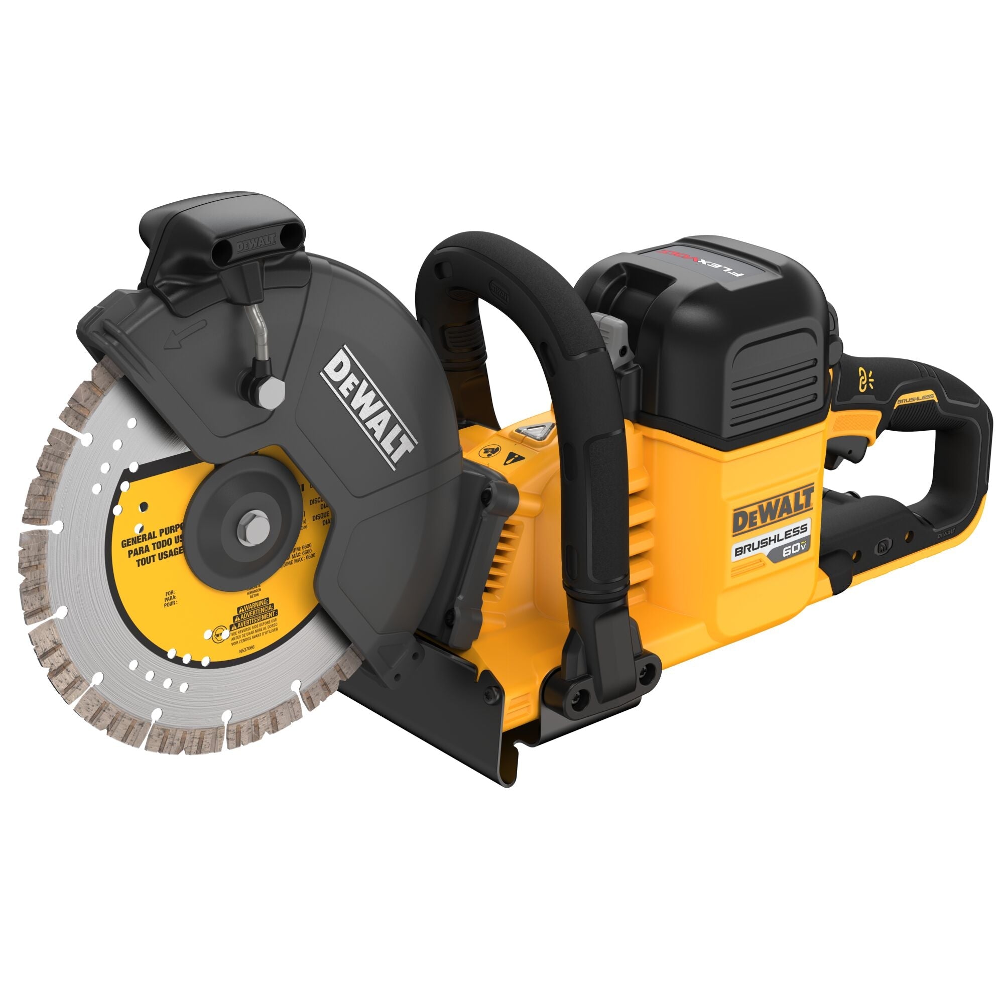 DeWalt DCS692B 60V MAX* Brushless Cordless 9 in. Cut-Off Saw