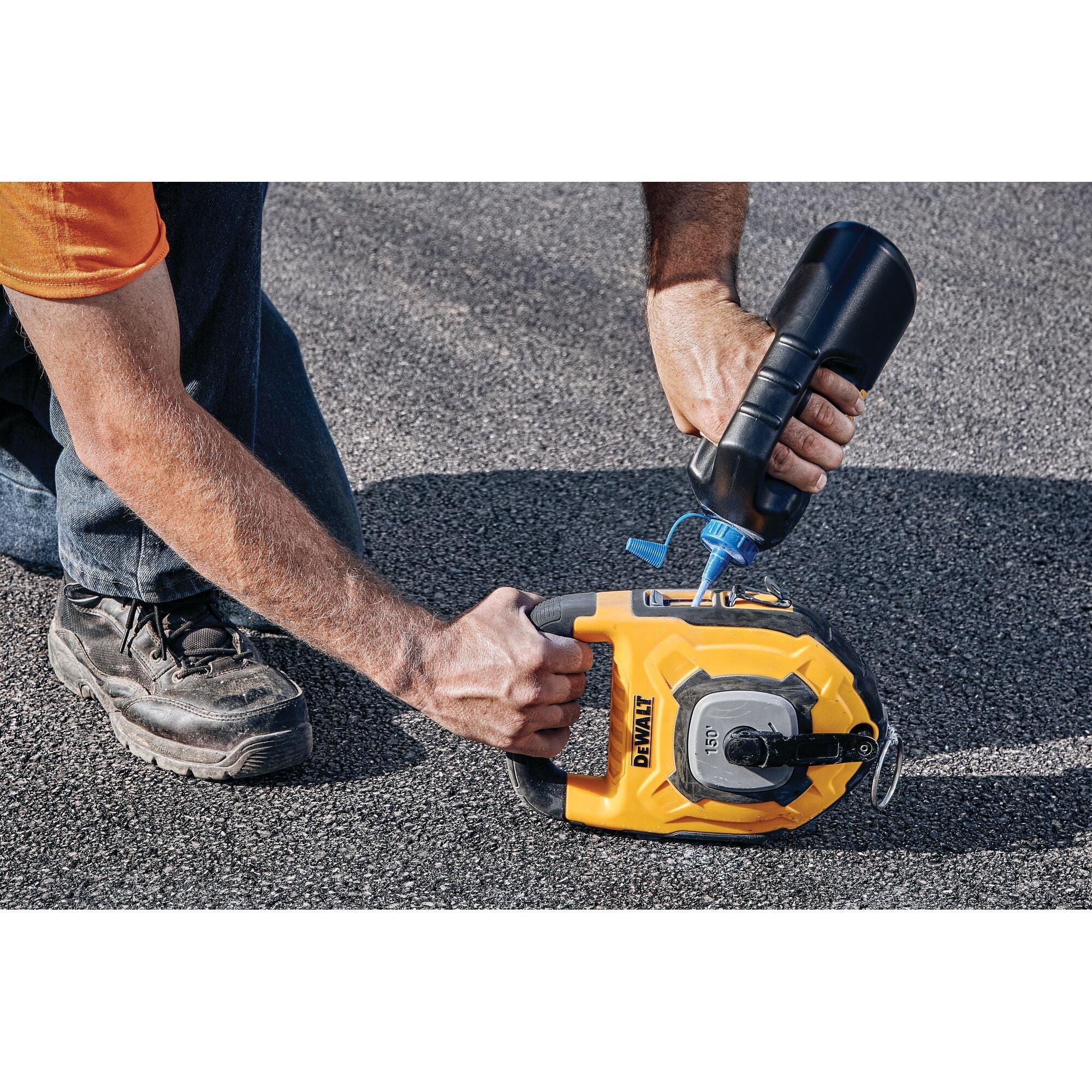 DeWalt DWHT47415 45 m /150 ft. Large Capacity Chalk Reel