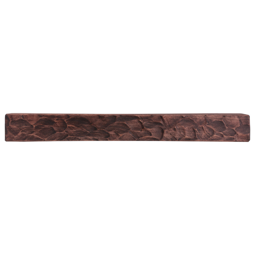 Rough Hewn Poplar Fireplace Mantel Shelf