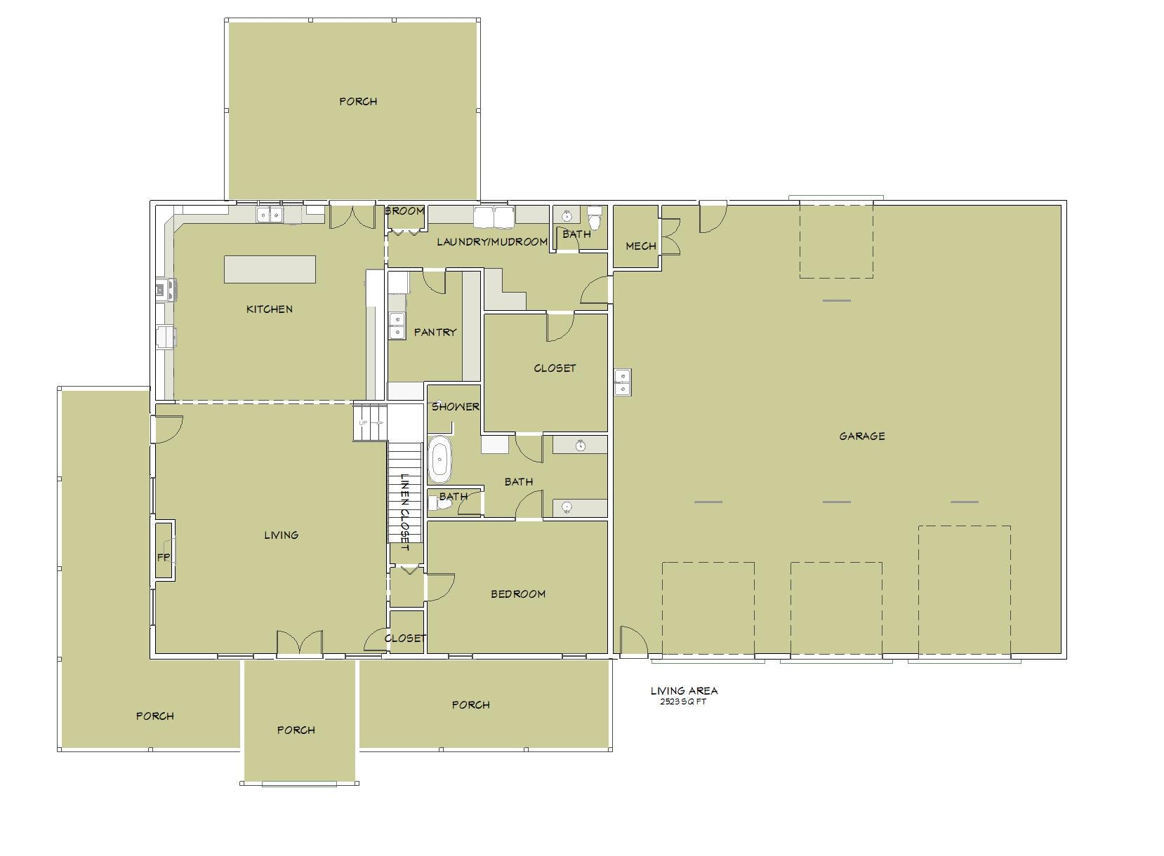 The Houston Barndominium Plan