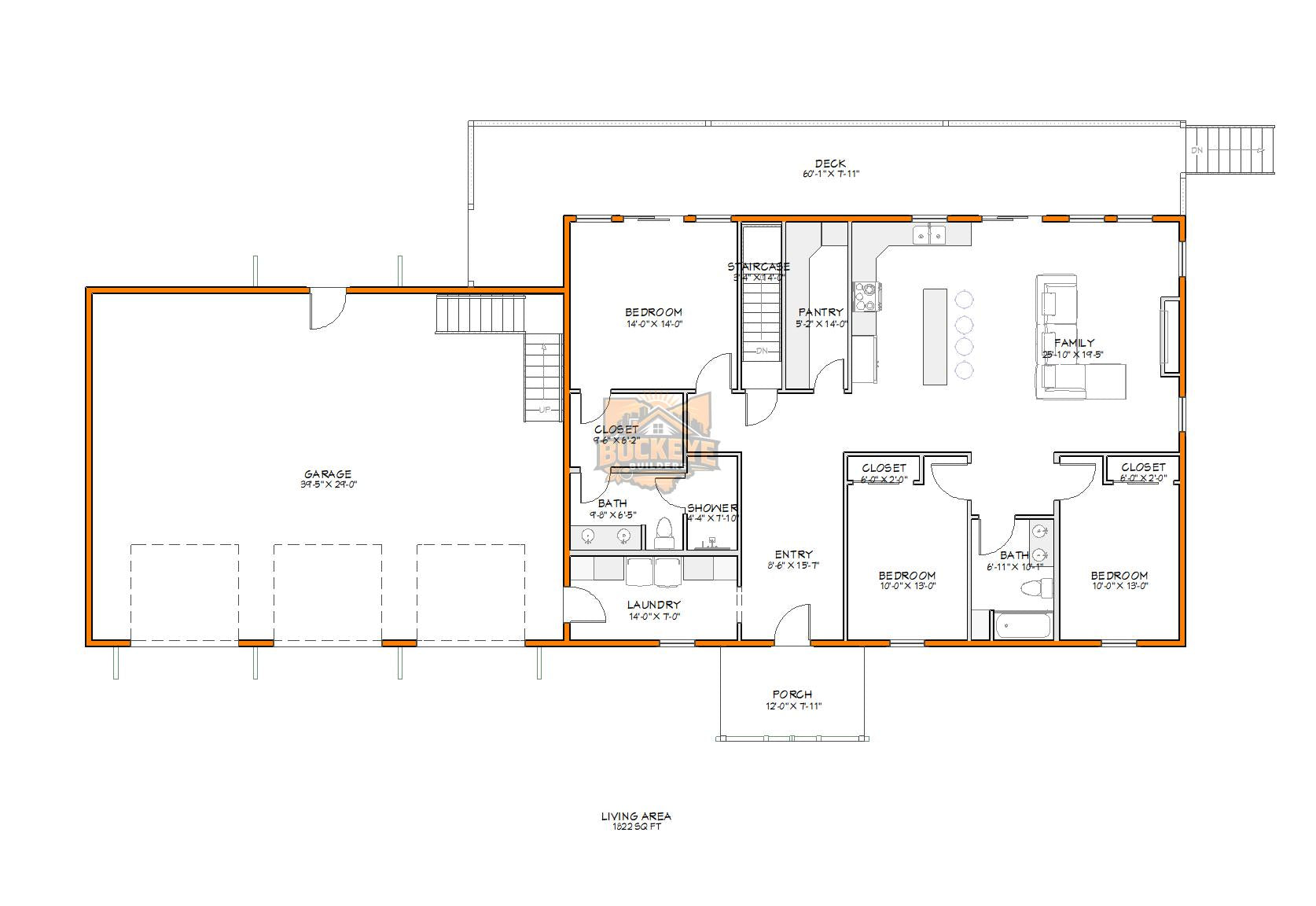 The Timberbrook Basement Home Plan