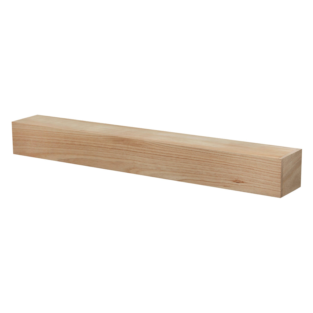 Classic Paulownia Wood Fireplace Mantel Shelf