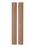 2-Pack Flexible Fluted Wall Panels – Oak