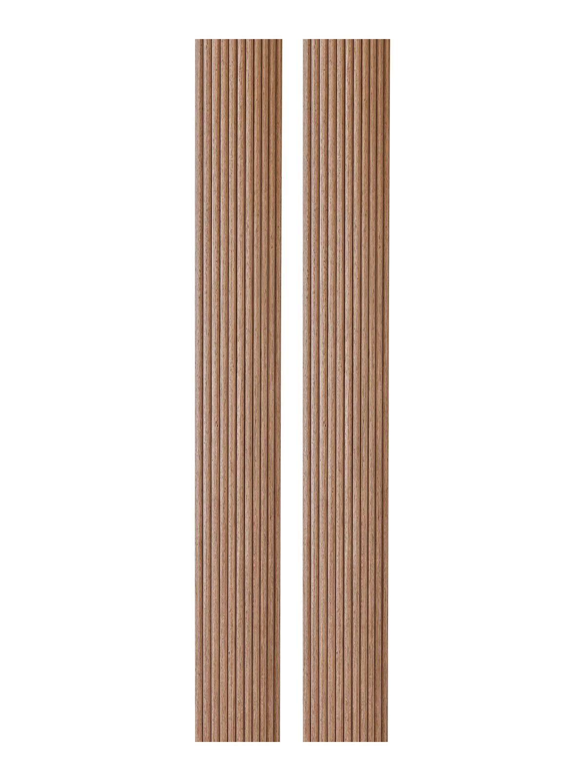 2-Pack Flexible Fluted Wall Panels – Oak