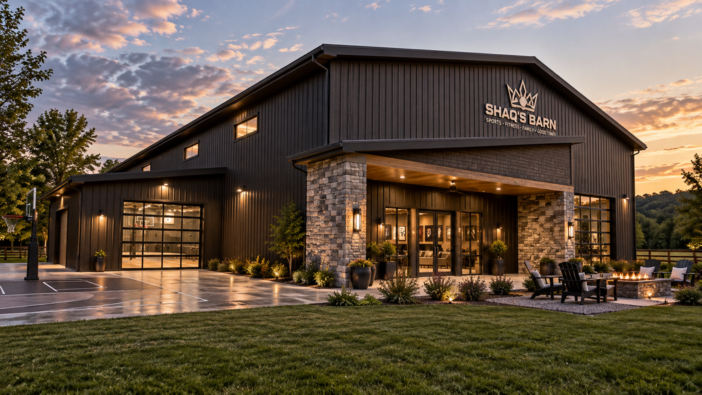 Custom Sports Barn Facility - Custom Blueprint Design