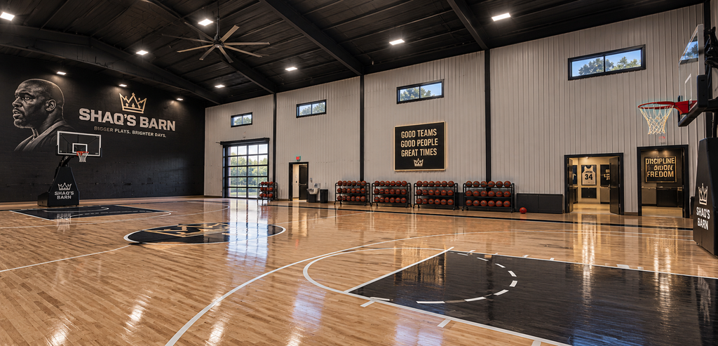 Custom Sports Barn Facility - Custom Blueprint Design