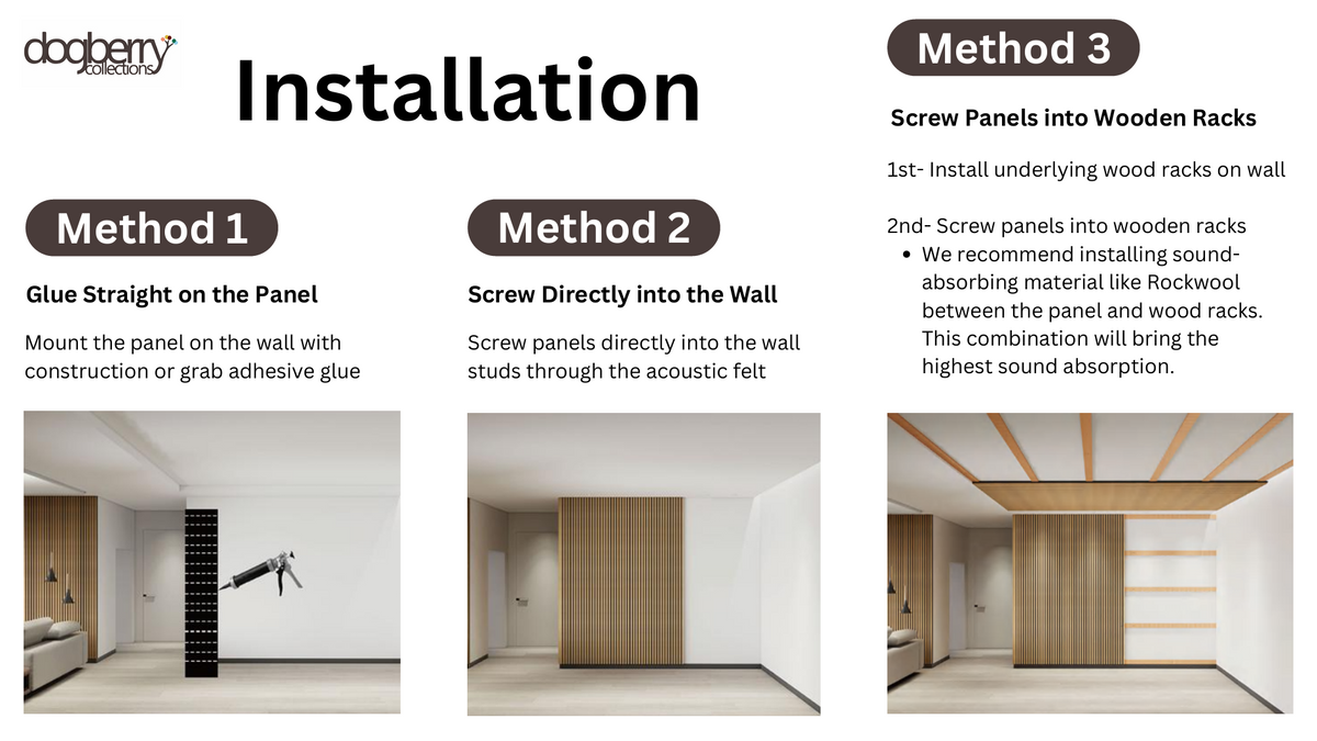 2-Pack Acoustic Wall Panels – Oiled Oak