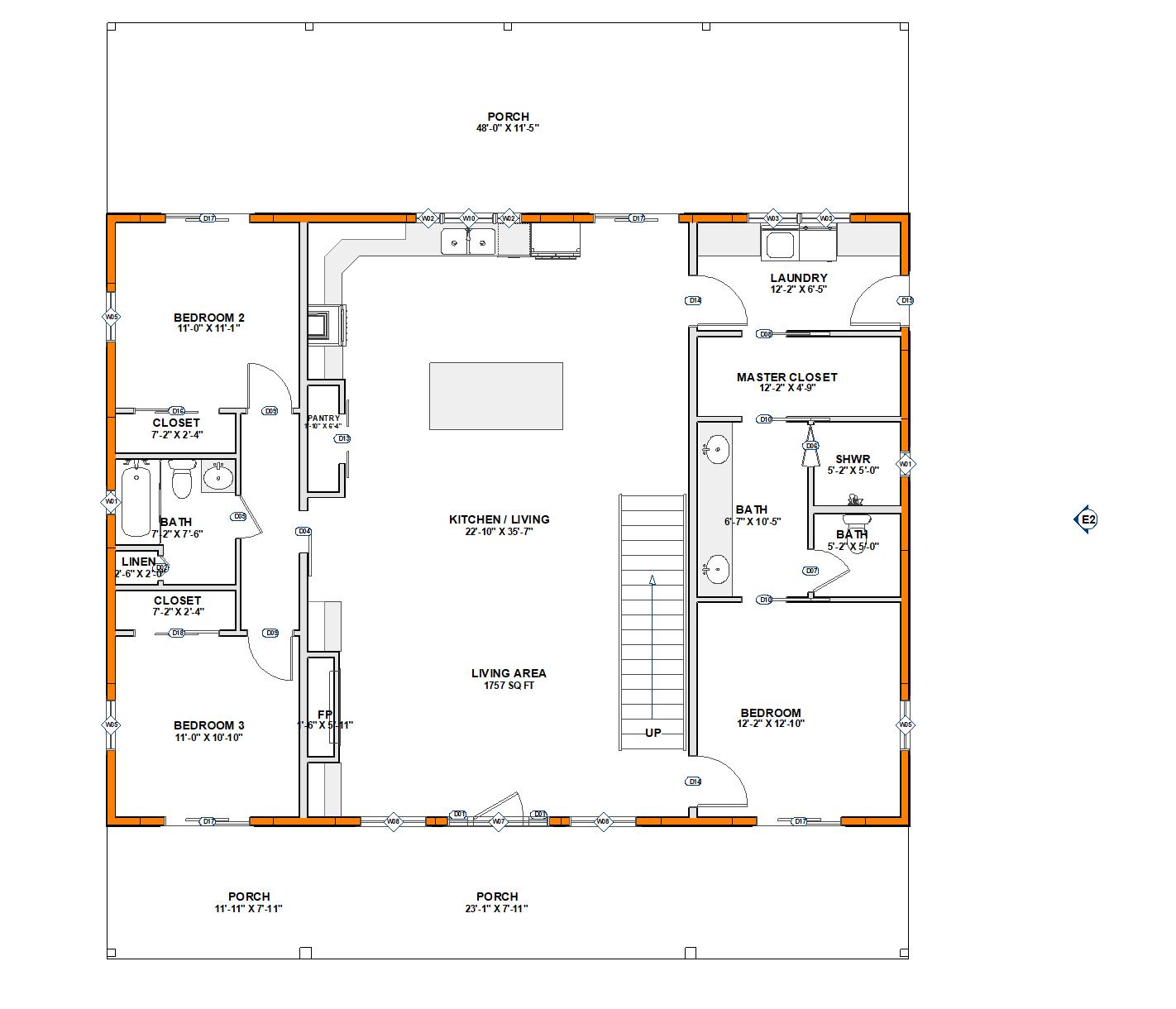 The Classic Wildwood Barndominium Plan