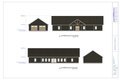 Allison Rodriguez Residence exact exterior elevations from plan PDF