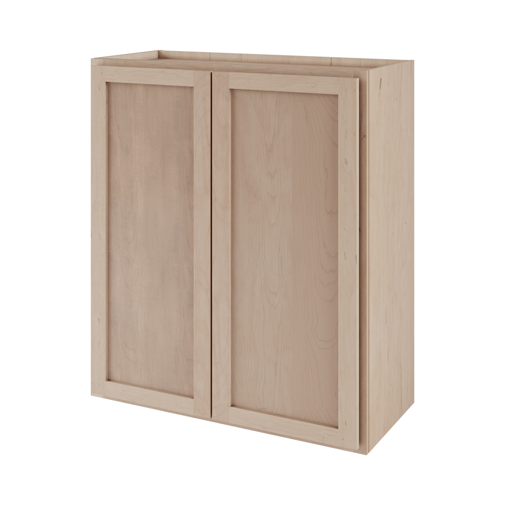 Maple Unfinished 27" x 42" Wall Cabinet