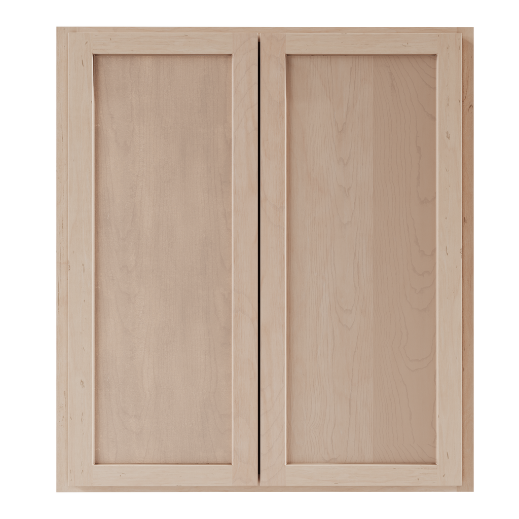 Maple Unfinished 27" x 42" Wall Cabinet