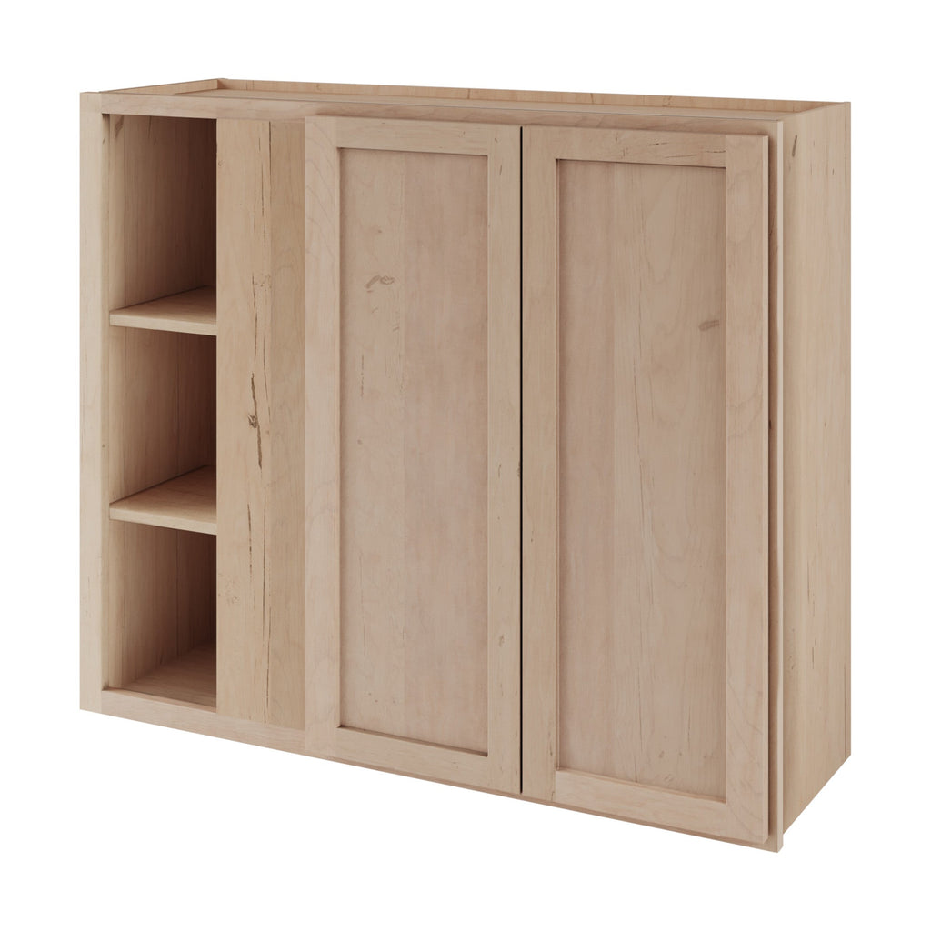 Maple Unfinished 39" x 42" Blind Corner Wall Cabinet