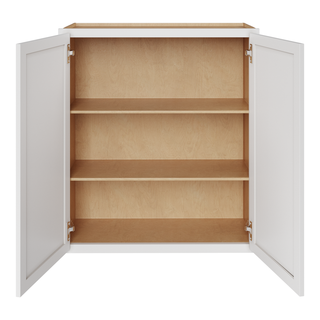 Pure White 33" x 30" Wall Cabinet