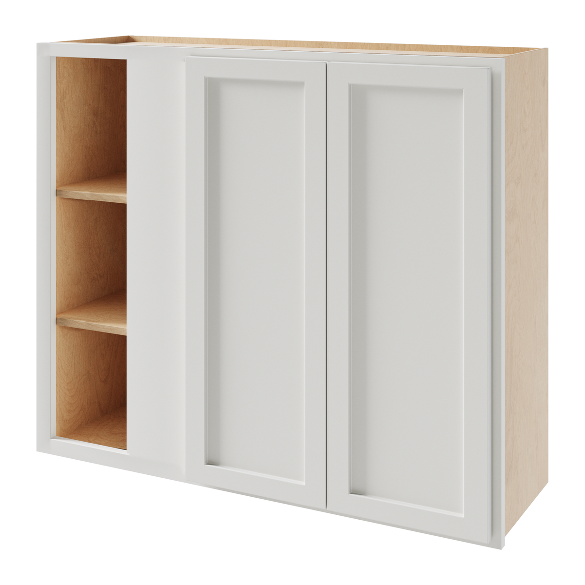 Pure White 39" x 36" Blind Corner Wall Cabinet