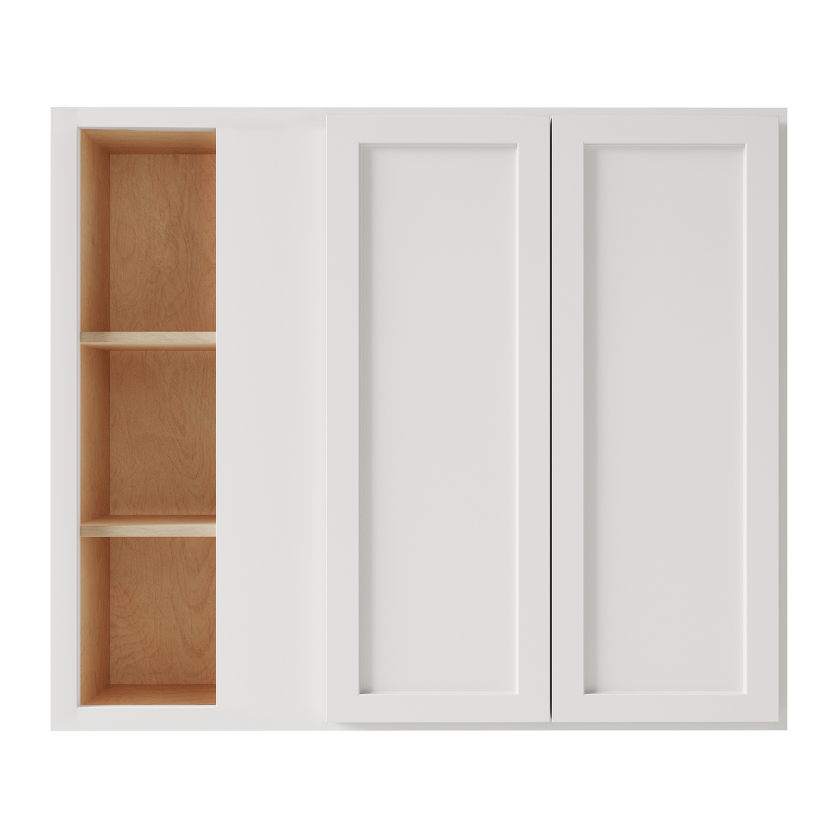 Pure White 39" x 36" Blind Corner Wall Cabinet