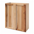Rustic Hickory 27" x 36" Wall Cabinet