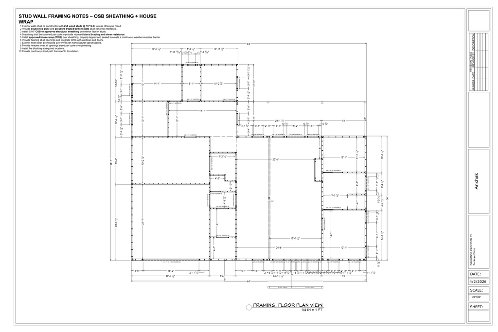 Anchak residence additional floor plan