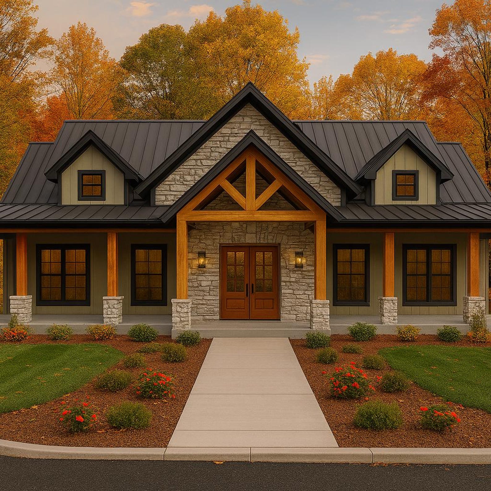 The Baylee Farmhouse exterior