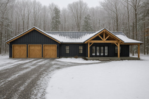 The Casey Barndominium exterior