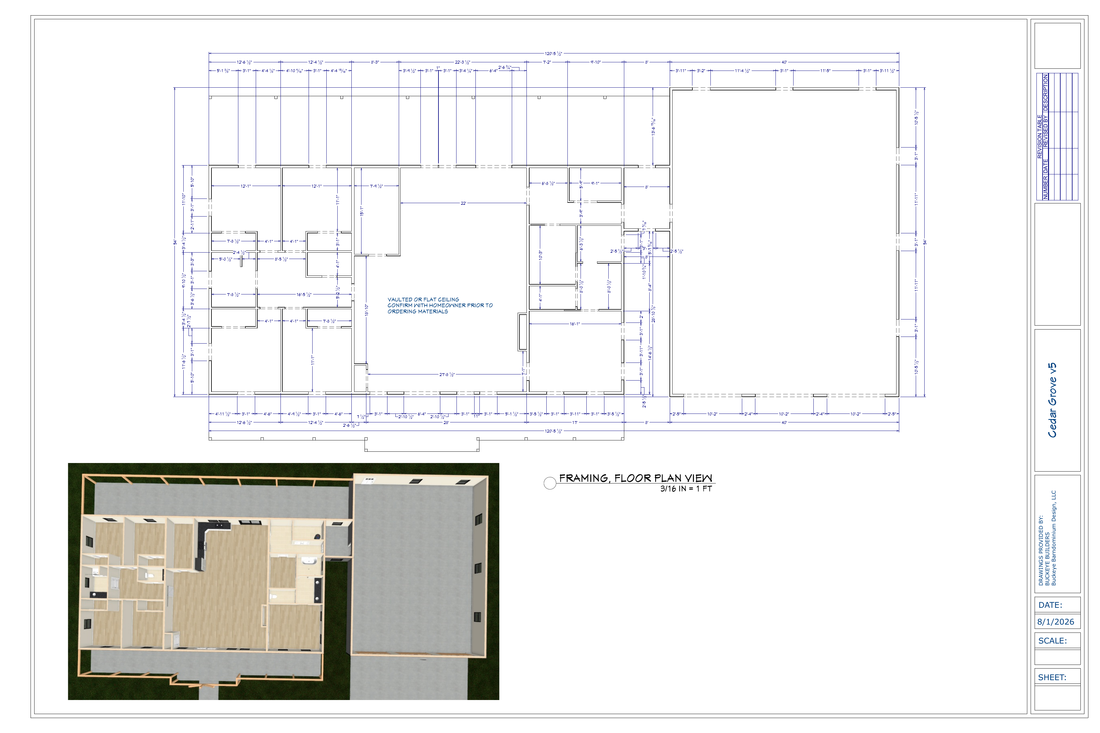Cedar Grove additional floor plan