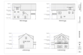 Exact exterior elevation sheet from the Corley Home final plan PDF