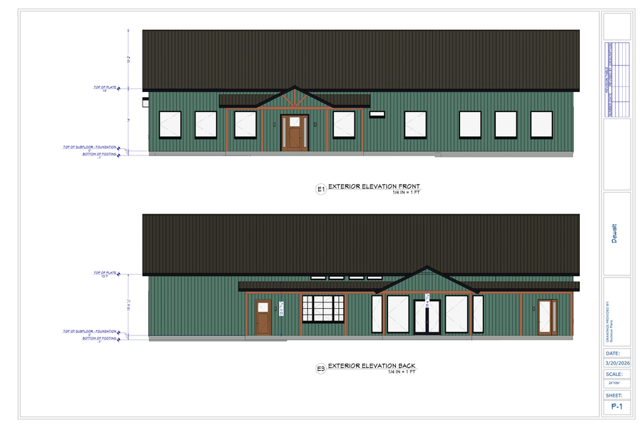 The Blackridge Farmhouse Plan