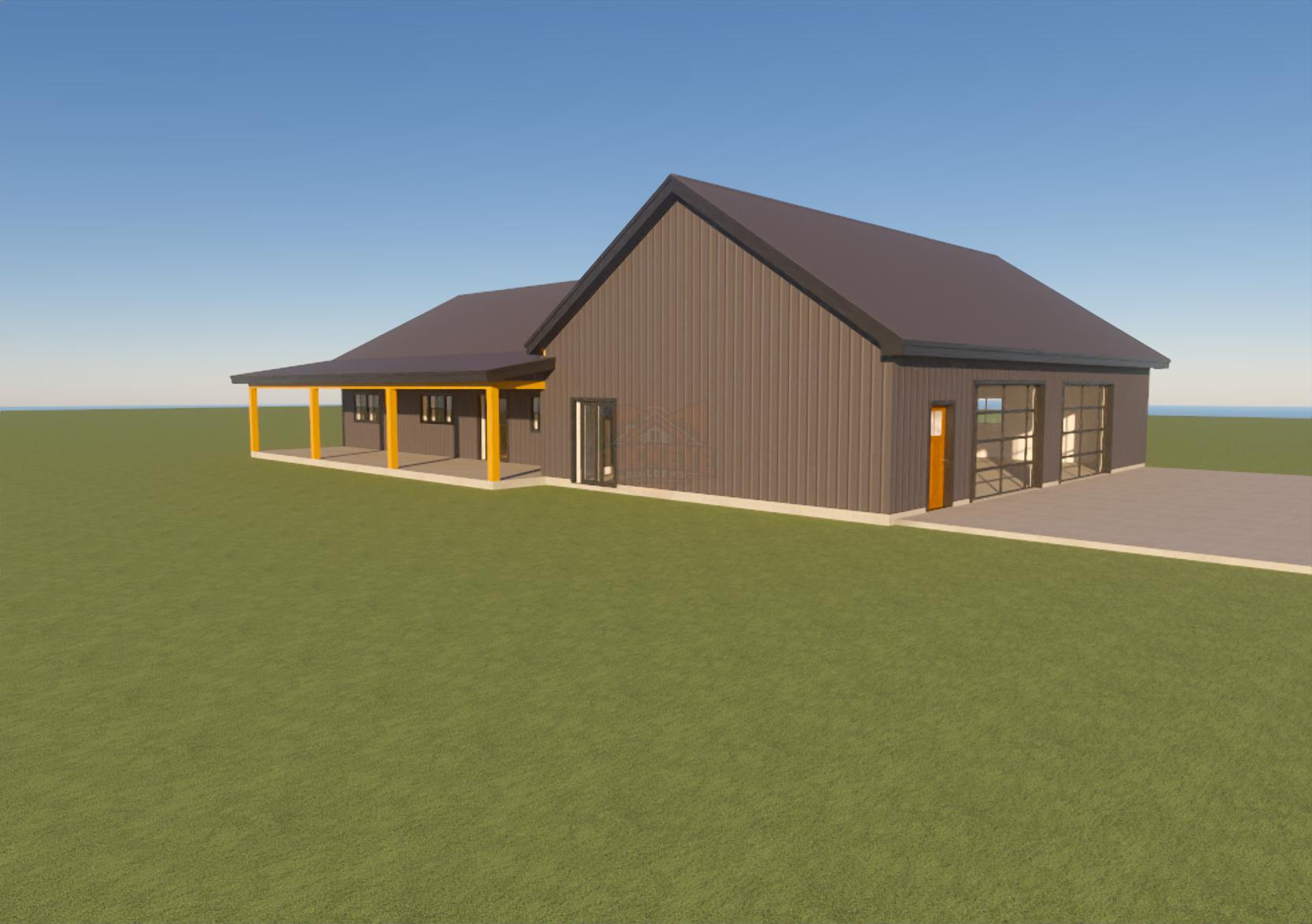 The Summit Garage House Plan