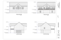 Exact exterior elevation sheet from the Fjelstad final plan PDF