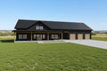 The Fowler Barndominium front exterior