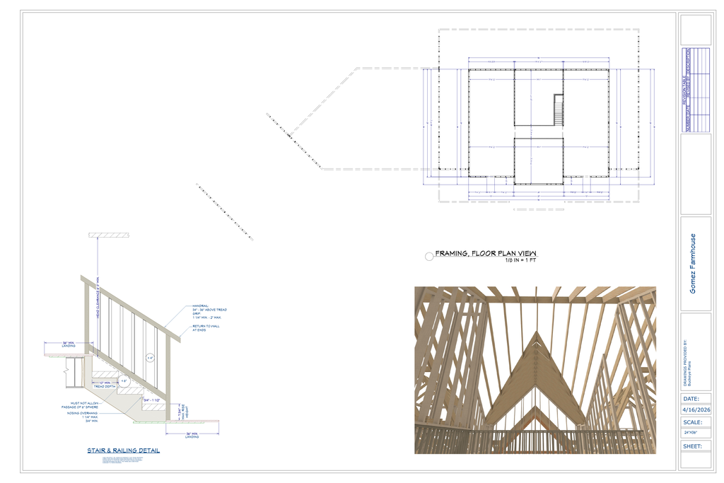 Gomez Farmhouse additional floor plan