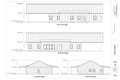 Exact exterior elevation sheet from the Lancon final plan PDF