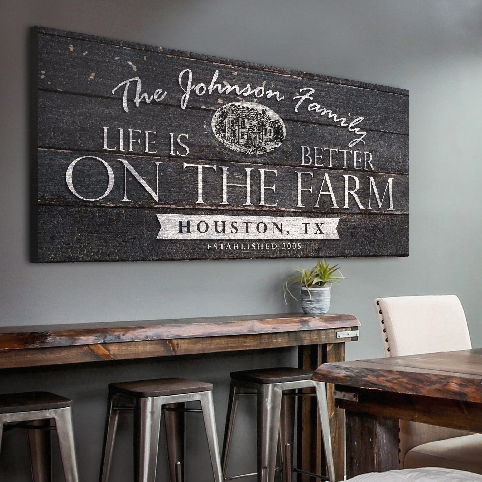 Life Is Better On The Farm Sign