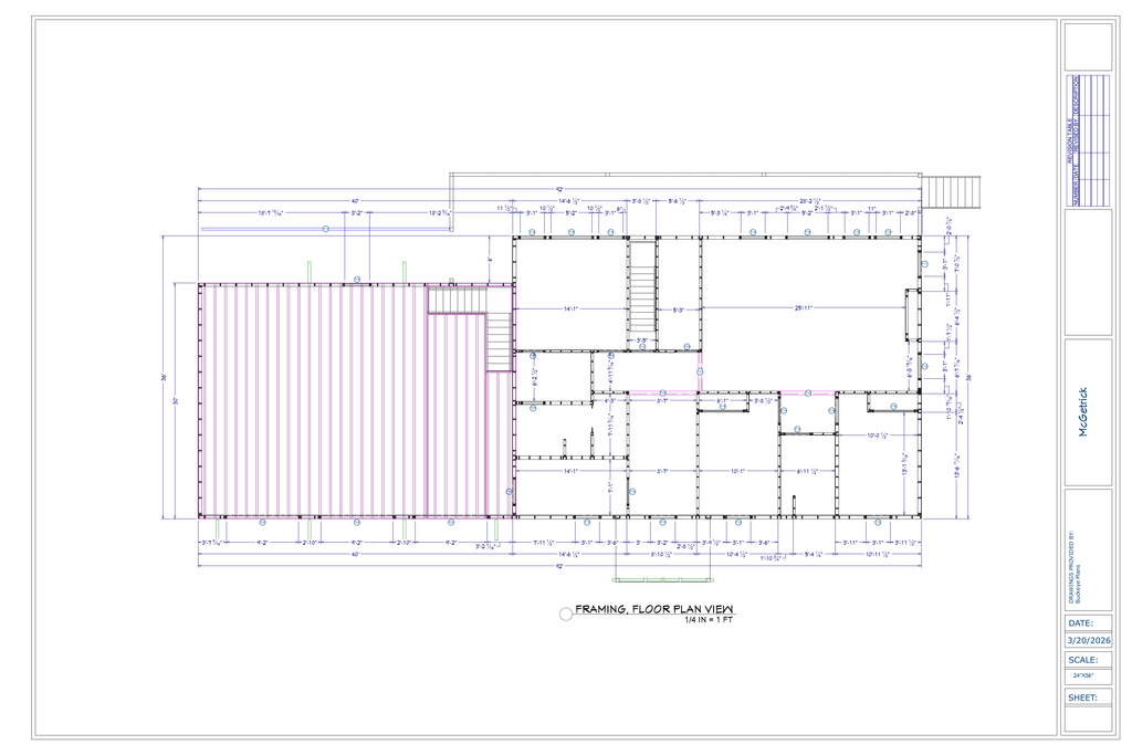 McGetrick residence additional floor plan