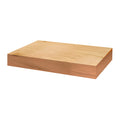 Rustic Hickory 16" Floating Shelf