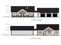 The Wildwood 3 Barndominium exterior elevations