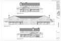 Exact exterior elevation sheet from the Wilson Residence final plan PDF
