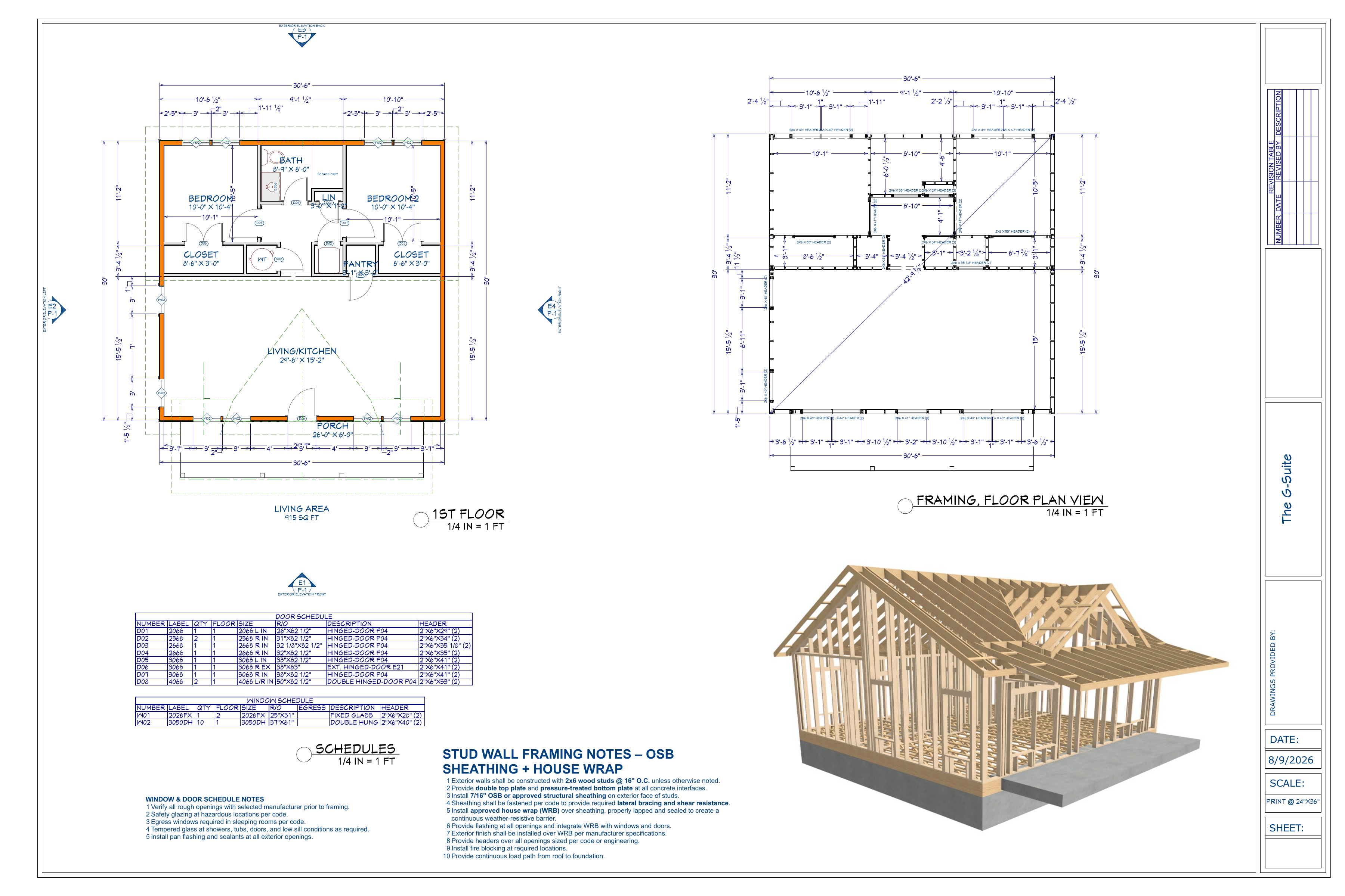 Wolford Granny Suite floor plan